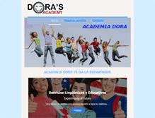 Tablet Screenshot of dorasacademy.com